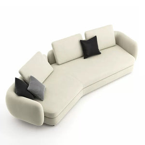 Curved Corner Modern Sofa