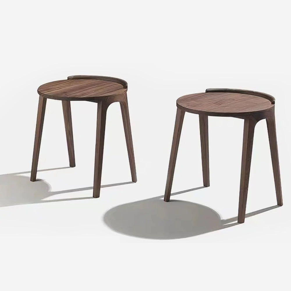 Solid Black Walnut Side Table