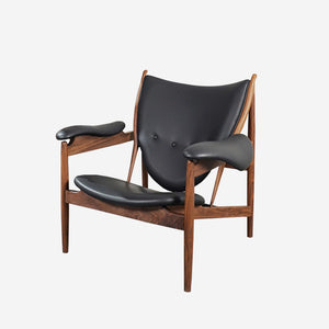 Mortise and Tenon Wood Accent Chair
