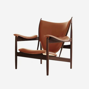 Mortise and Tenon Wood Accent Chair