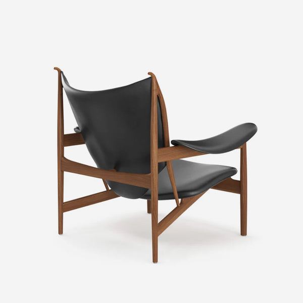 Mortise and Tenon Wood Accent Chair