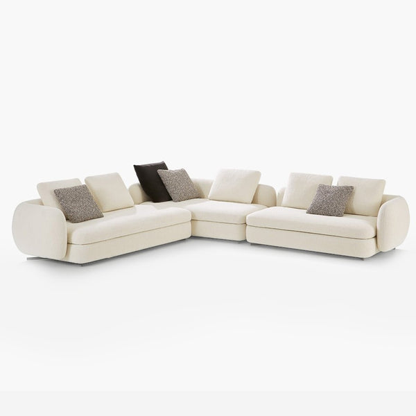 Curved Corner Modern Sofa