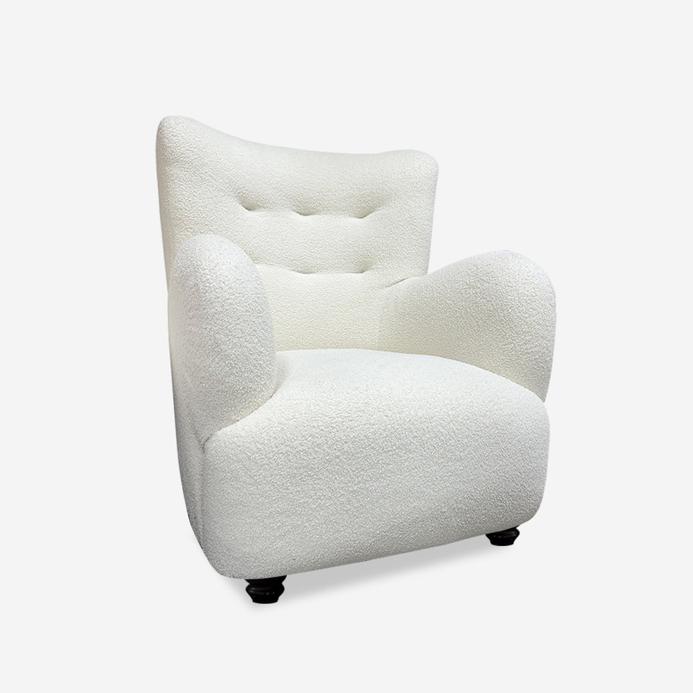 Bouclé Accent Chair