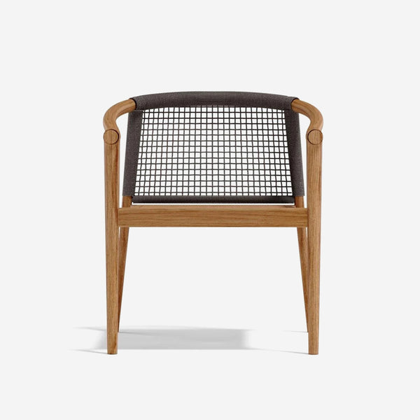 Outdoor Dining Chair with Seat Cushion