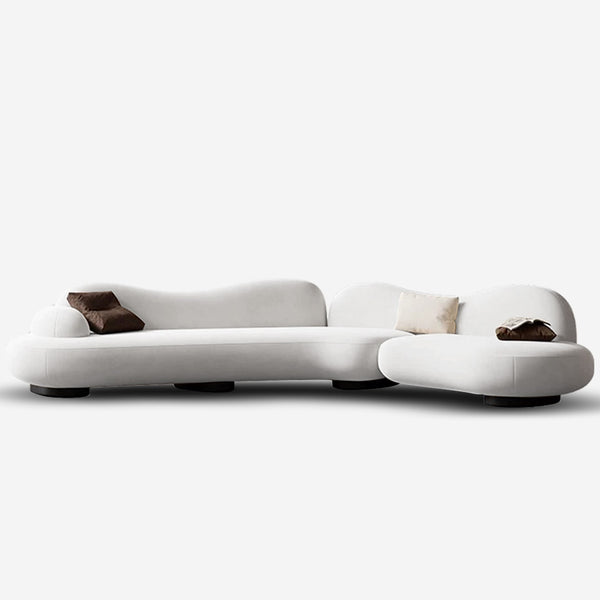 Minimalist Irregular-Shaped Sofa