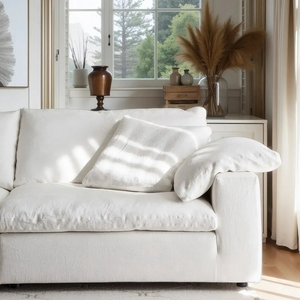 Fluffy Sectional Sofa