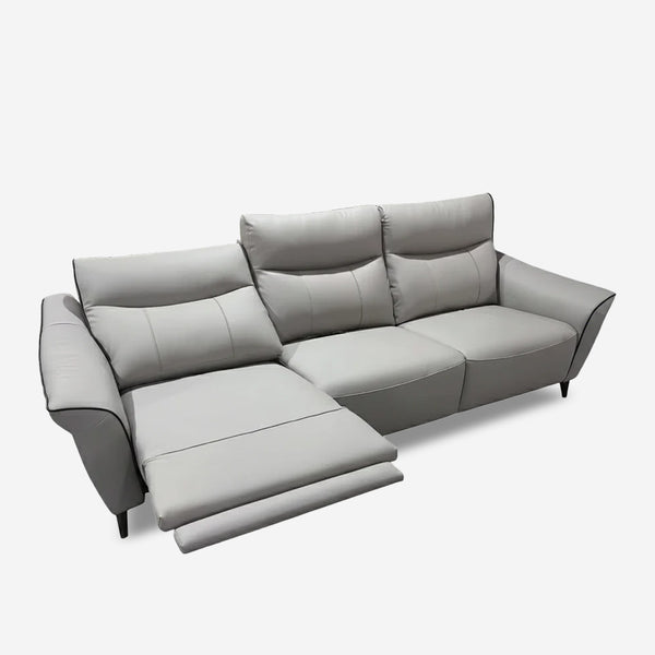 Minimalist Modern Genuine Leather Functional Sofa