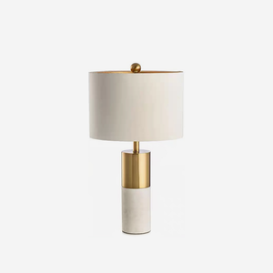 Marble & Brass Table Lamp