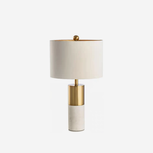 Marble & Brass Table Lamp