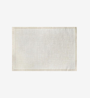 "Autumn Moon" Japandi Geometric Diamond Area Rug | Wilton Woven Textured Pile