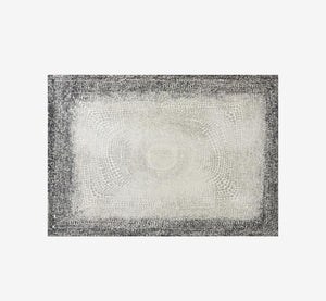 Brussels Urban Distressed Abstract Area Rug | High-Low Textured Vintage Carpet