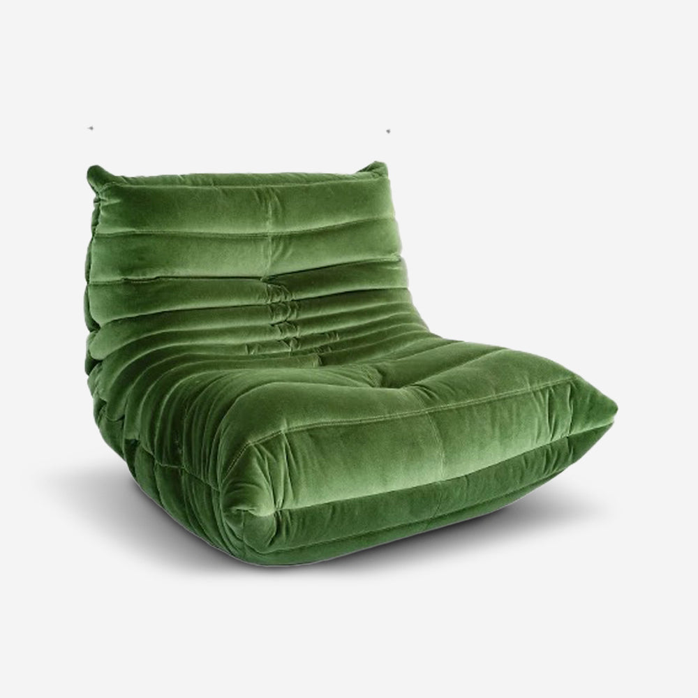 Luxe Velvet Caterpillar Sofa