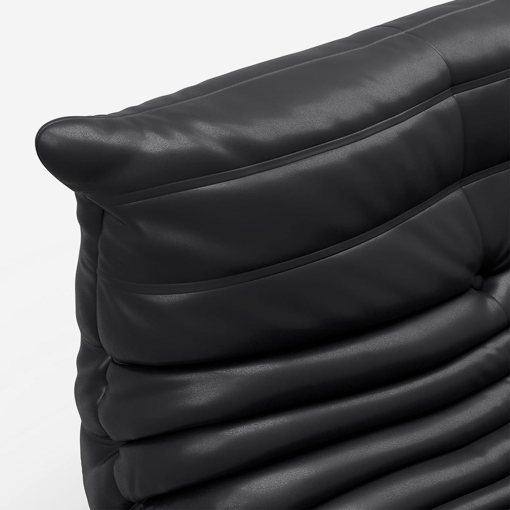 Faux Leather Caterpillar Sofa