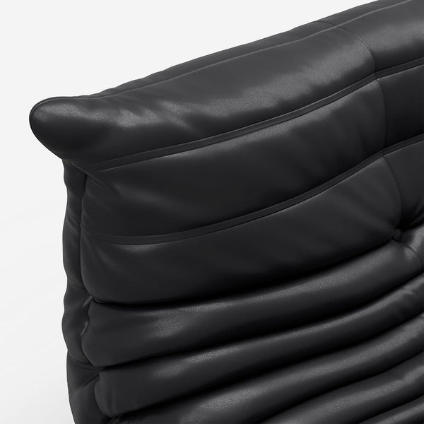 Faux Leather Caterpillar Sofa