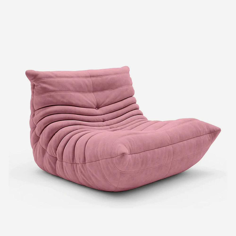 Matte Cowhide Leather Caterpillar Sofa