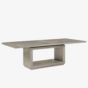 Modern Solid Acacia Wood Rectangular Dining Table – Contemporary Wood Dining Table for 6–8