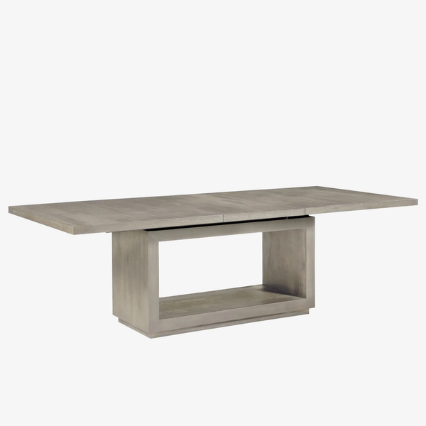Modern Solid Acacia Wood Rectangular Dining Table – Contemporary Wood Dining Table for 6–8