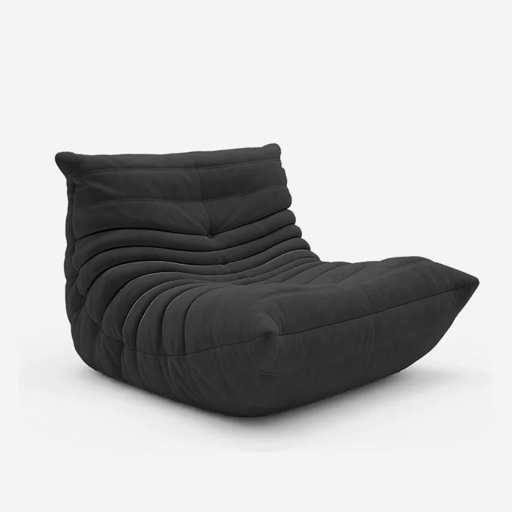 Matte Cowhide Leather Caterpillar Sofa