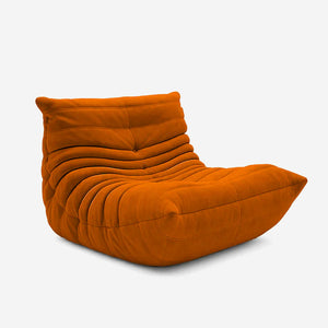 Matte Cowhide Leather Caterpillar Sofa