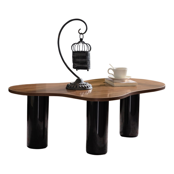 Cloud Coffee Table Modern Colour Combination Coffee Table Easy Assembly Coffee Table for Living Room