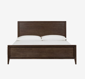 Classic Walnut Solid Wood Platform Bed Frame