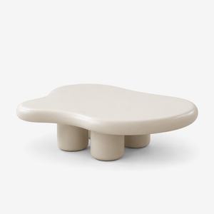 Modern Cloud Coffee Table – Sculptural Organic Center Table for Contemporary Living Room