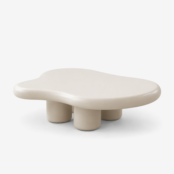 Modern Cloud Coffee Table – Sculptural Organic Center Table for Contemporary Living Room
