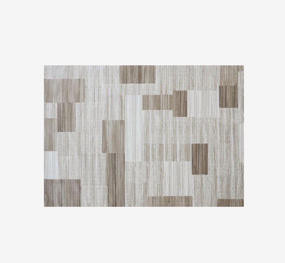 Brussels Urban Distressed Abstract Area Rug | High-Low Textured Vintage Carpet