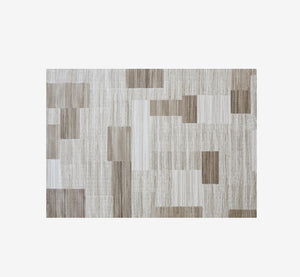 Brussels Urban Distressed Abstract Area Rug | High-Low Textured Vintage Carpet