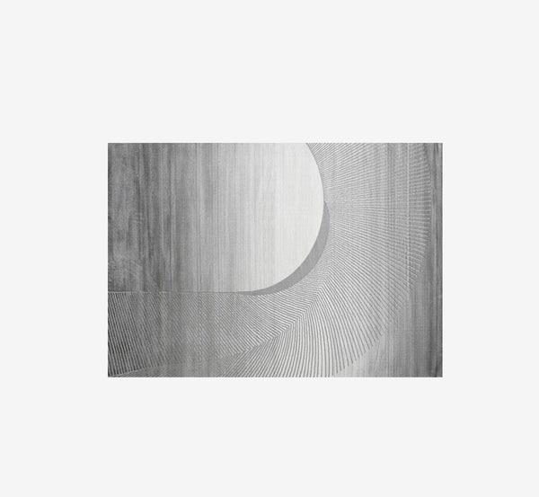 Contemporary Abstract Line Art Rug | Super Soft 3D Textured Polypropylene