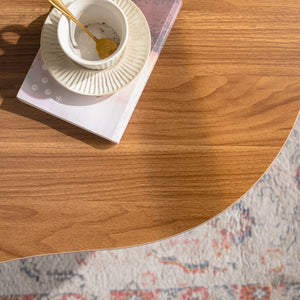 Cloud Coffee Table Modern Colour Combination Coffee Table Easy Assembly Coffee Table for Living Room