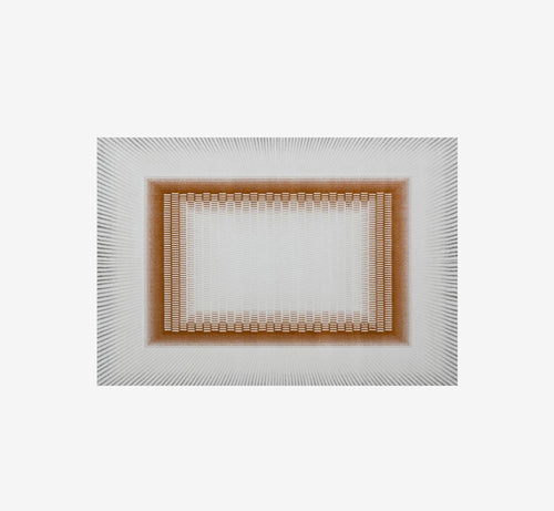 Luxury Abstract Terracotta & Gray Area Rug | High-Low Textured Pile