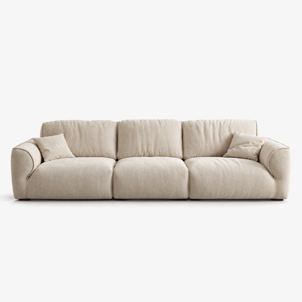 Modern  Oversized Chenille Cloud Sofa with Adjustable Backrest