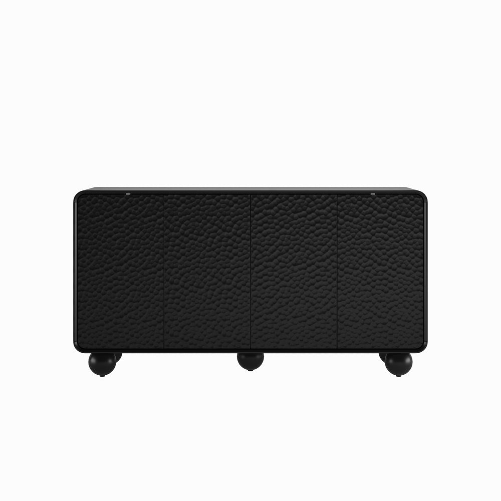 59'' Sideboard Buffet Cabinet with Storage,TV Console with Curved Profile Design,Accent Credenza Large Console Table for Dining Room, Kitchen, and Living Room