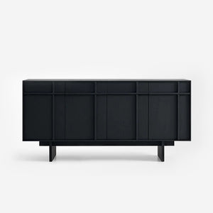 Functional Solid Wood Sideboard Cabinet