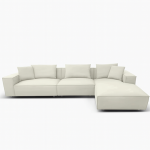 Modern Minimalist L-shaped Sofa