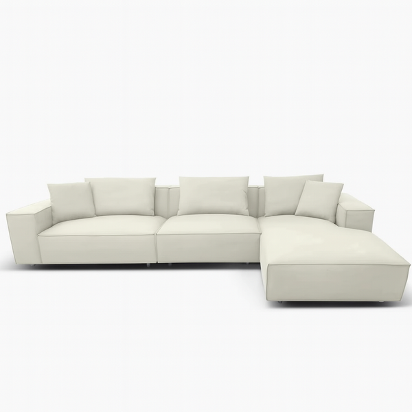 Modern Minimalist L-shaped Sofa