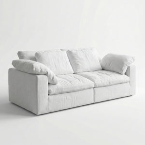 Fluffy 2-Seater Sectional Sofa