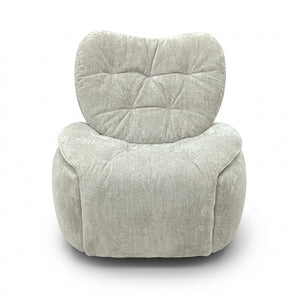 Plush Tufted Chenille Power Recliner Chair