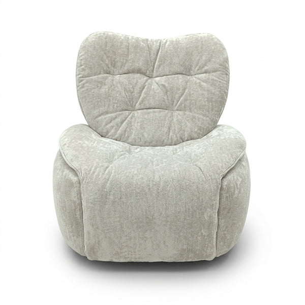 Plush Tufted Chenille Power Recliner Chair