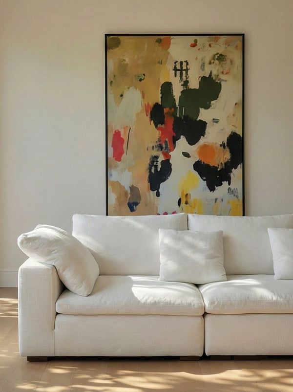 Fluffy Straight Sofa