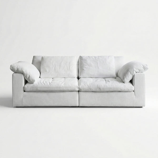 Fluffy 2-Seater Sectional Sofa