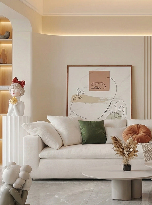 Fluffy 2-Seater Sofa