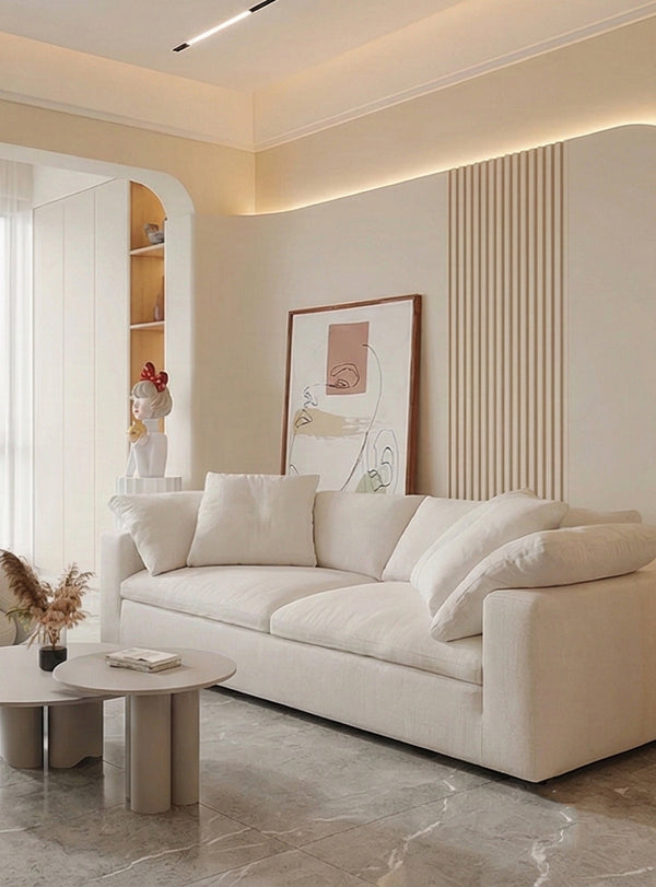 Fluffy 2-Seater Sofa