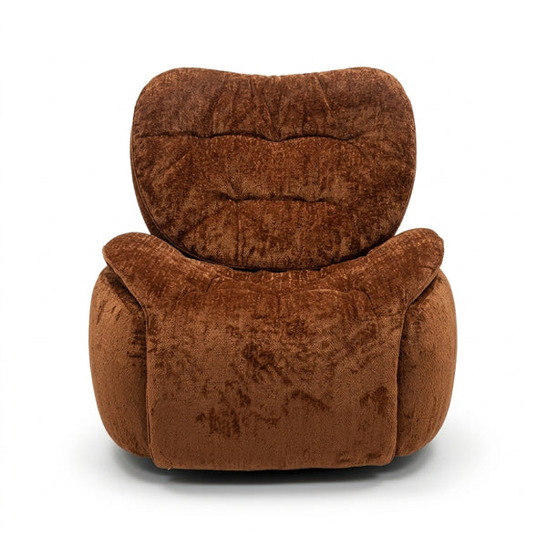 Plush Tufted Chenille Power Recliner Chair