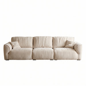 Modern  Oversized Chenille Cloud Sofa with Adjustable Backrest