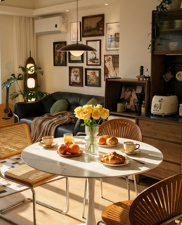 Modern Sintered Stone Side Table