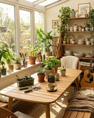 Solid Teak Outdoor Dining Table