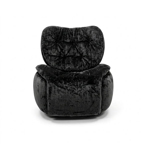Plush Tufted Chenille Power Recliner Chair
