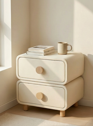 Gentle Curve Nightstand